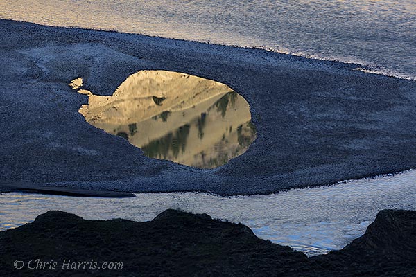 Canada, British Columbia, Fraser River Canyon, grasslands, Fraser River, High Bar, sunrise,