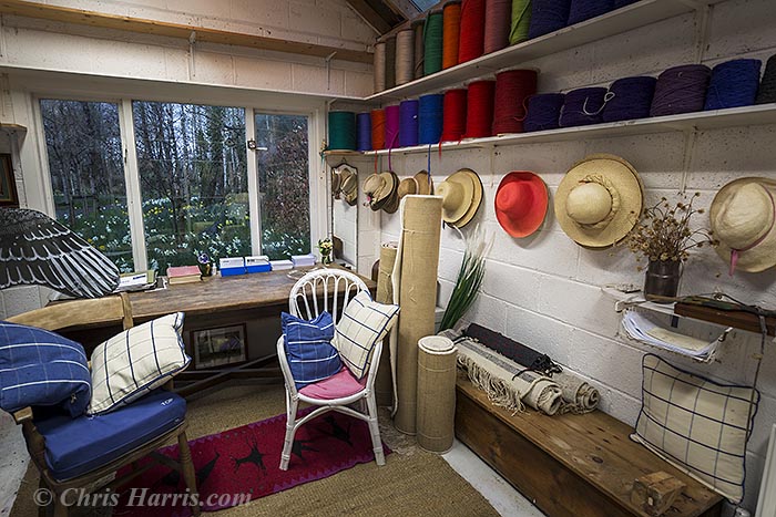 Ireland, weavers studio,